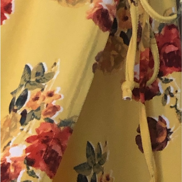 MARK EDWARDS WRAP DRESS FLORAL LONG DRESS - Picture 7 of 11